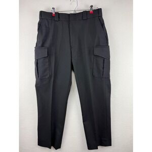 Blauer Tactical Cargo Pants Mens 35 Regular Black Utility Duty Trousers 8565T